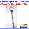 Awg24 Cat5e Cable UTP Cable LAN 305m de Shenzhen lansan